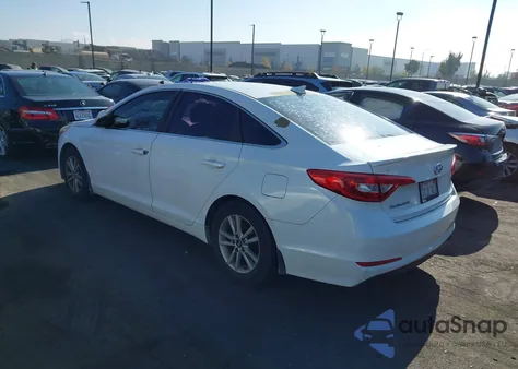 2016 Hyundai Sonata Se from USA, damaged, VIN 5NPE24AF9GH415843
